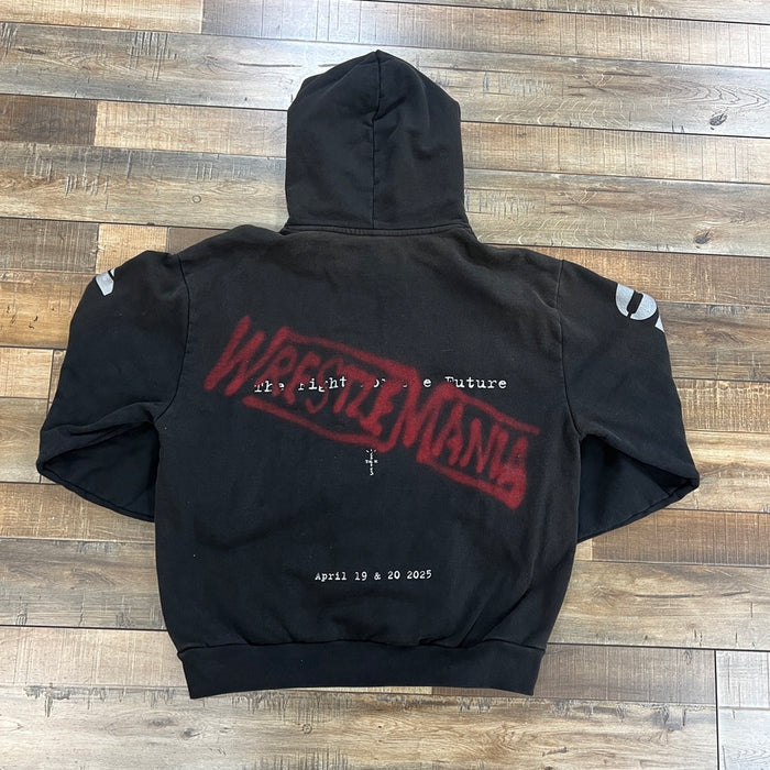 Travis Scott x WWE Wrestlemania Hoodie Black