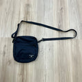 UNDEFEATED Flight Satin Shoulder Bag Nylon Black