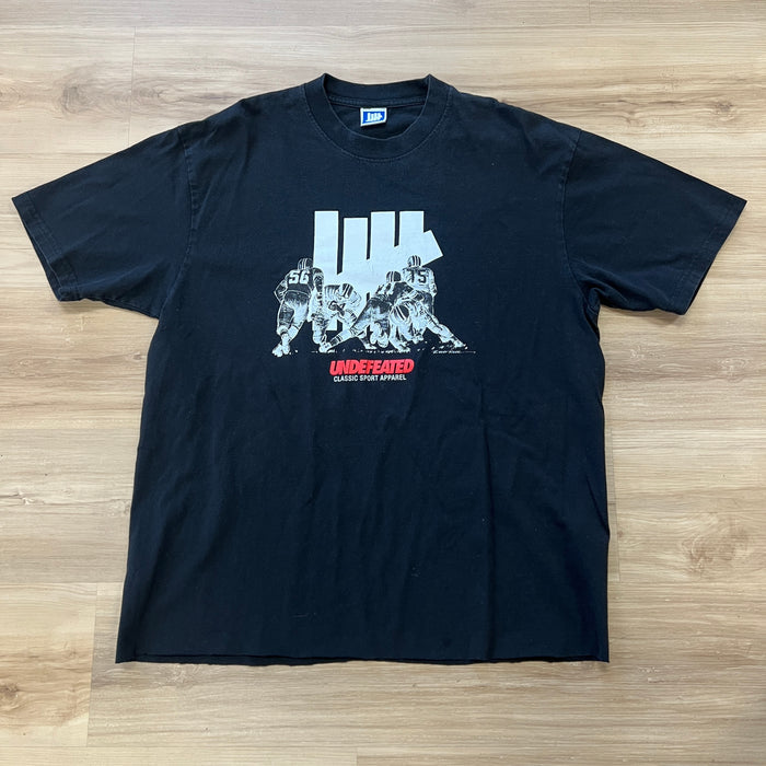Undefeated T-Shirt Classic Sport Apparel Black