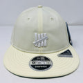 UNDEFEATED X New Era Retro Crown Snapback Off-White