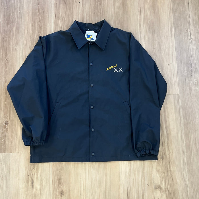 Uniqlo KAWS x Warhol Coach Jacket Black