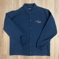 Uniqlo x KAWS x Andy Warhol Coach Jacket Navy Blue