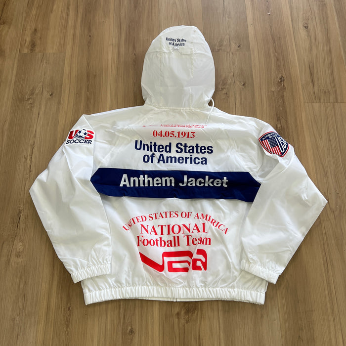 Nike USA x V.A.A. Anthem Jacket 'White/Deep Royal Blue'