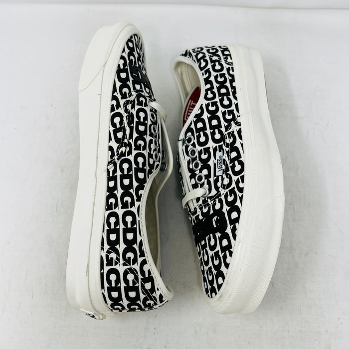 Vans Authentic Comme des Garcons Black Heel Tab (Curved Rubber)