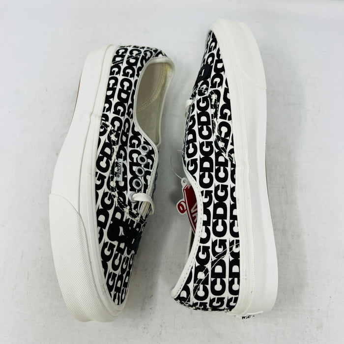 Vans Authentic Comme des Garcons Black Heel Tab (Curved Rubber)