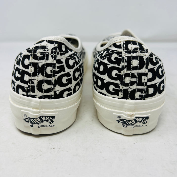 Vans Authentic Comme des Garcons Black Heel Tab (Curved Rubber)