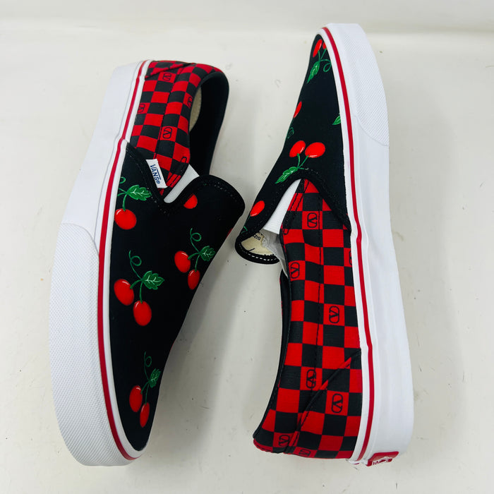 Vans Classic Slip-On Valentino Garavani Checkerboard Cherry Red