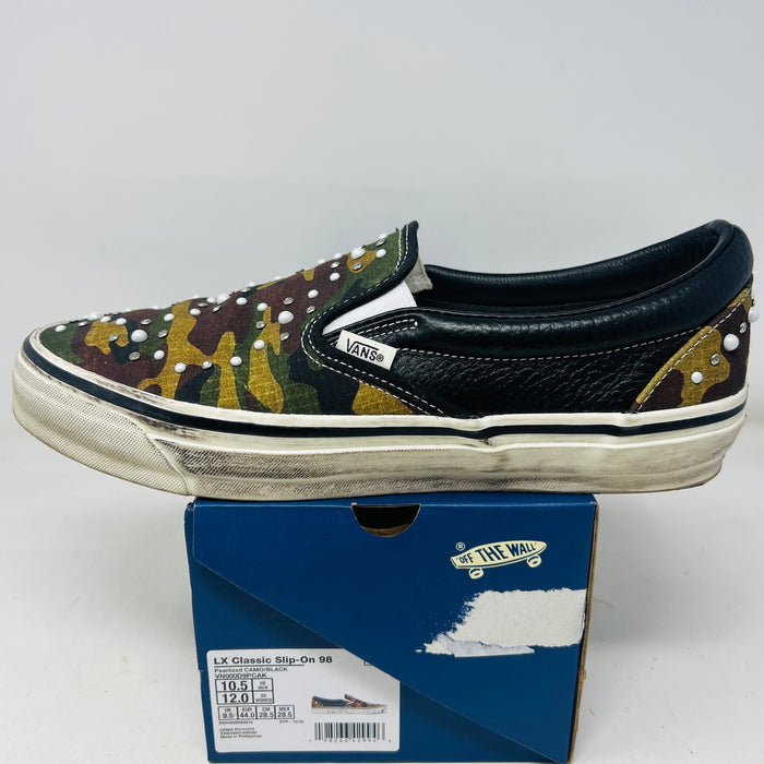 Vans LX Classic Slip-On 98 Pearlized Pack Camo Black