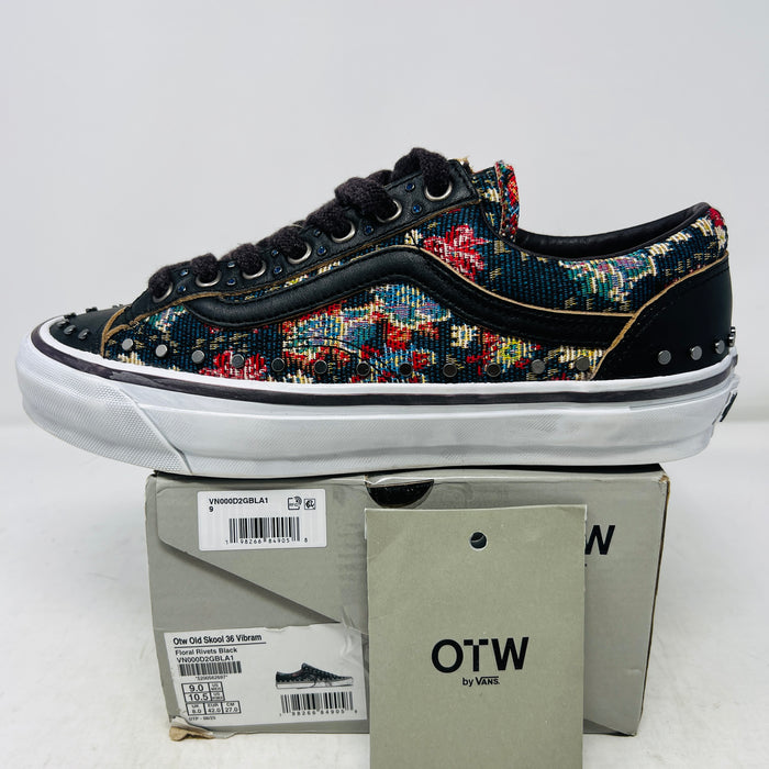 Vans OTW Old Skool 36 Vibram Floral Rivets Black