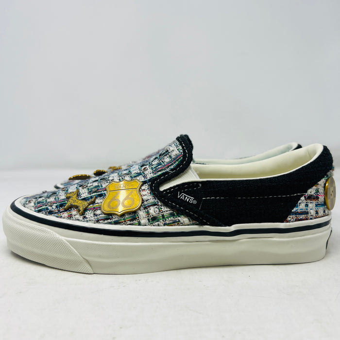 Vans Premium Classic Slip-On Cardigan Black White Sample