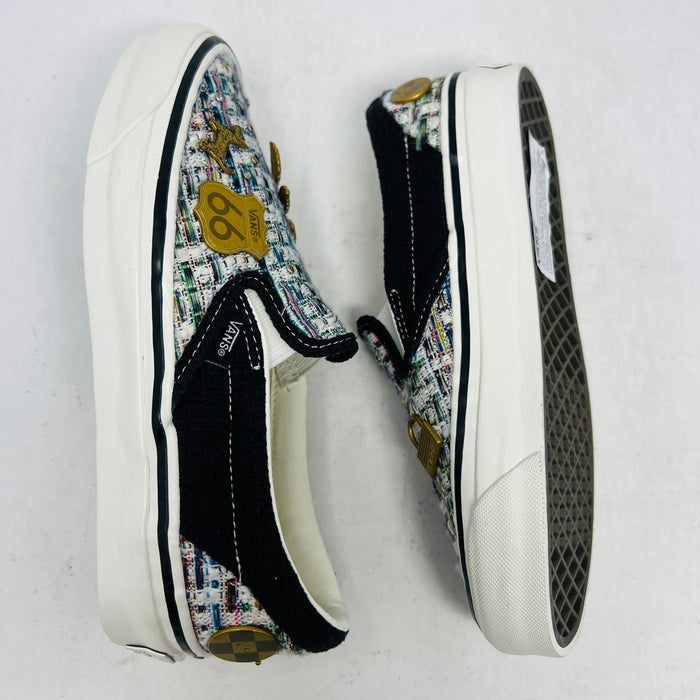 Vans Premium Classic Slip-On Cardigan Black White Sample