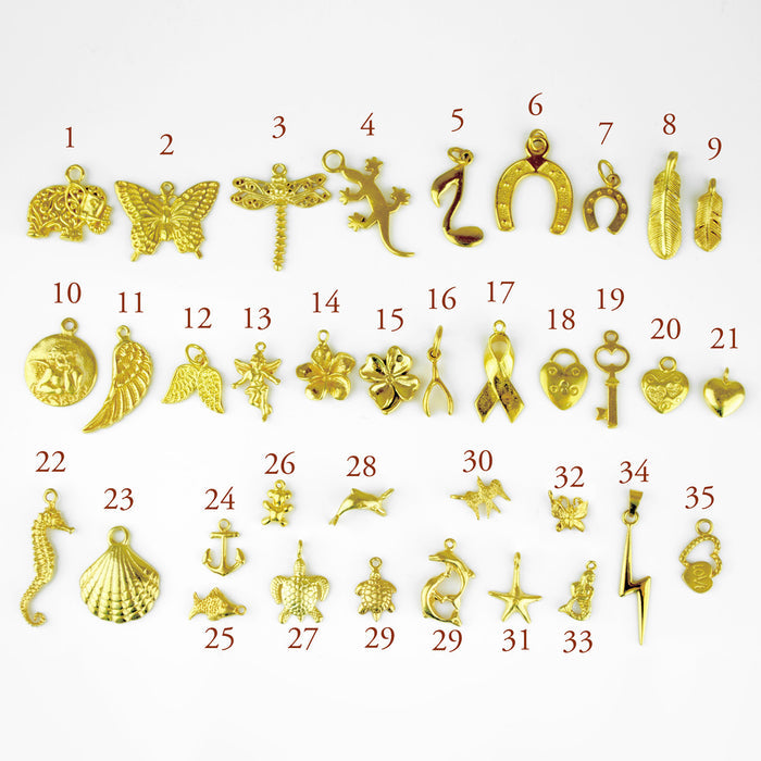 Various Metal Charms