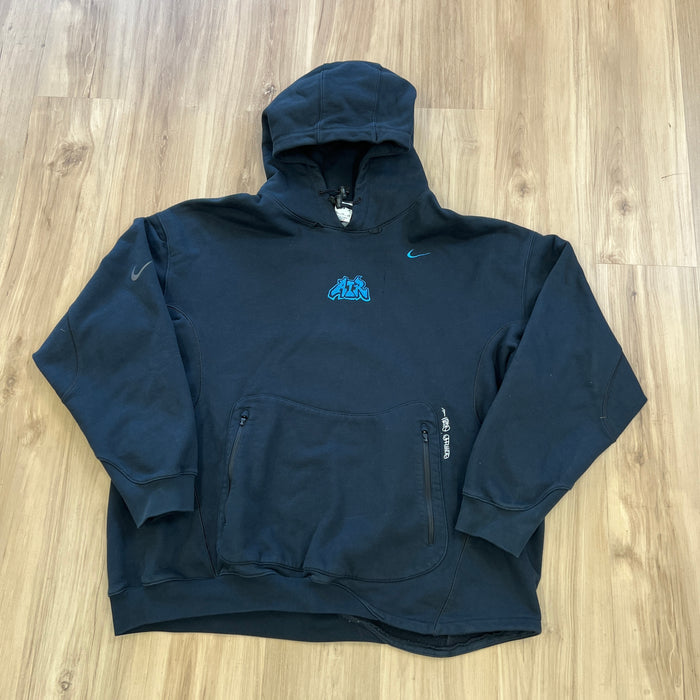 OFF-WHITE x Nike 006 Fleece Hoodie Black