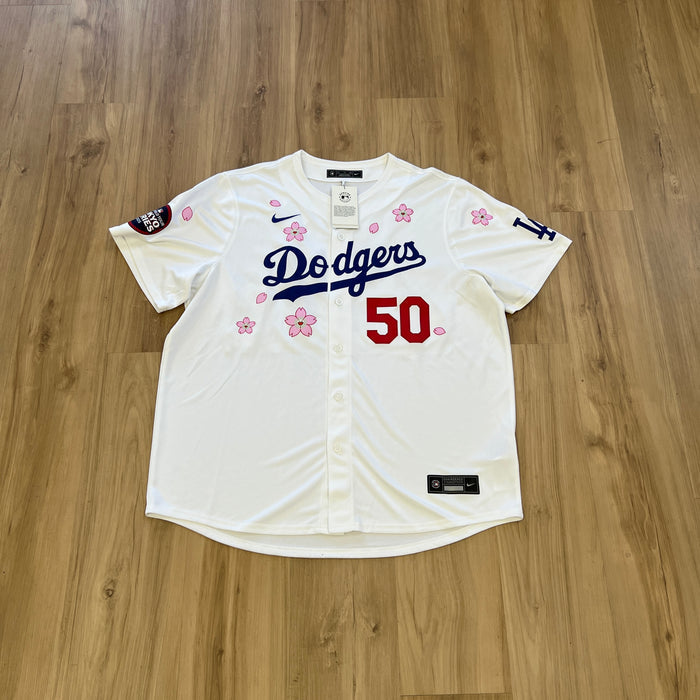 Nike x Takashi Murakami x MLB World Tour Tokyo Series 2025 Dodgers Betts Jersey