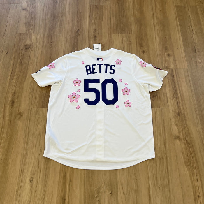 Nike x Takashi Murakami x MLB World Tour Tokyo Series 2025 Dodgers Betts Jersey