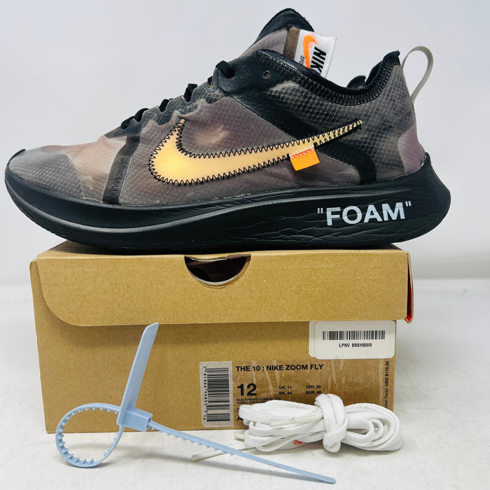 Nike Zoom Fly Off-White Black Silver