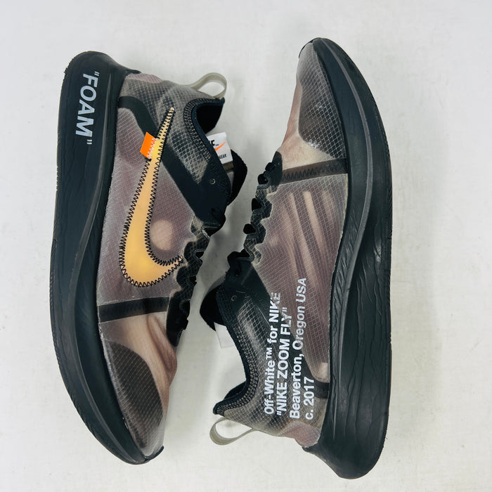 Nike Zoom Fly Off-White Black Silver